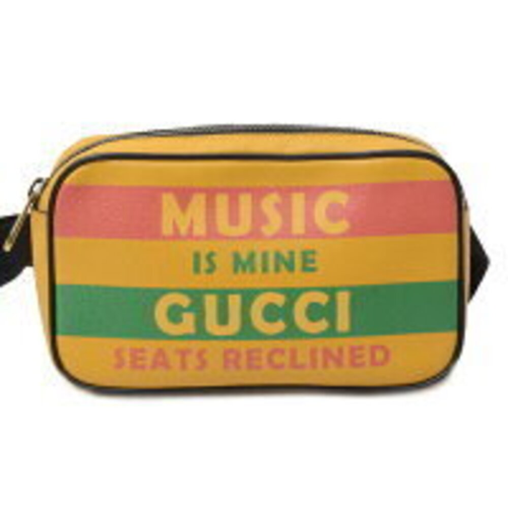 Gucci bag Body Bum Crossbody Belt waist Clutch anniversary yellow